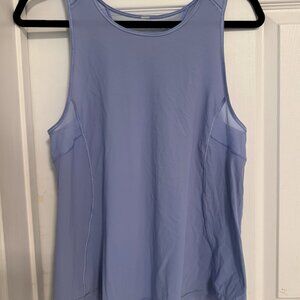Lululemon Open Back Tank Top 💜 Lavender Blue | Mesh Racerback